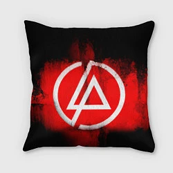 Подушка квадратная Linkin Park: Red style