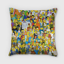 Подушка квадратная Simpsons Stories, цвет: 3D-принт