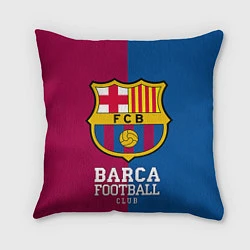 Подушка квадратная Barca Football