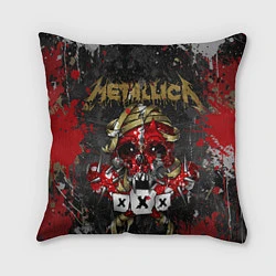 Подушка квадратная Metallica XXX