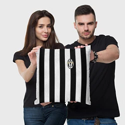 Подушка квадратная Juventus: Vidal, цвет: 3D-принт — фото 2
