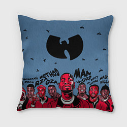 Подушка квадратная Wu-Tang Clan: Method Man, цвет: 3D-принт