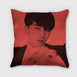 Подушка квадратная Big bang: You Hoooo