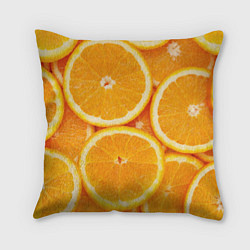 Подушка квадратная Апельсинчик