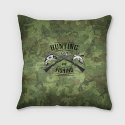 Подушка квадратная Hunting & Fishing