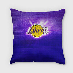 Подушка квадратная Los Angeles Lakers