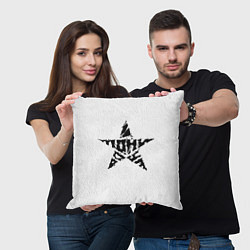 Подушка квадратная Тони Раут звезда, цвет: 3D-принт — фото 2