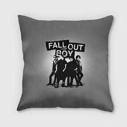 Подушка квадратная Fall out boy, цвет: 3D-принт