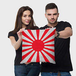 Подушка квадратная Япония, цвет: 3D-принт — фото 2