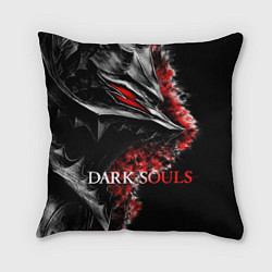 Подушка квадратная Dark Souls: Wolf, цвет: 3D-принт