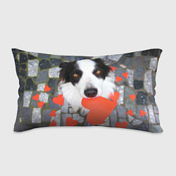 Подушка-антистресс Влюбленный щенок, цвет: 3D-принт