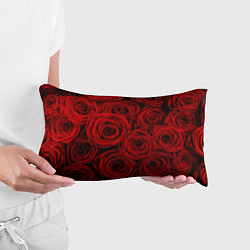Подушка-антистресс Красные розы, цвет: 3D-принт — фото 2