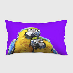 Подушка-антистресс Попугайчики, цвет: 3D-принт