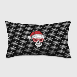 Подушка-антистресс Santa Skull хипстер, цвет: 3D-принт