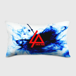 Подушка-антистресс Linkin Park blue smoke, цвет: 3D-принт