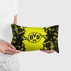 Подушка-антистресс FC Borussia Dortmund: Yellow & Black, цвет: 3D-принт — фото 2
