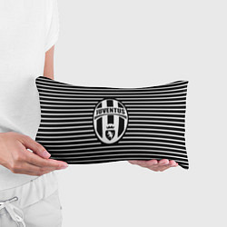 Подушка-антистресс FC Juventus: Black Lines, цвет: 3D-принт — фото 2