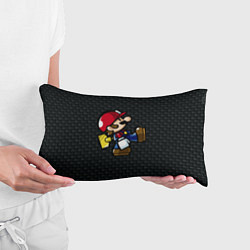 Подушка-антистресс Super Mario: Black Brick, цвет: 3D-принт — фото 2