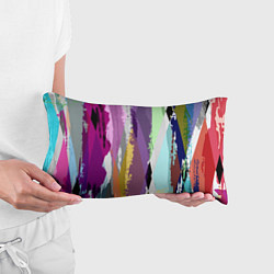 Подушка-антистресс Цветные полосы, цвет: 3D-принт — фото 2