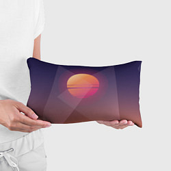 Подушка-антистресс Retro Sunrise, цвет: 3D-принт — фото 2