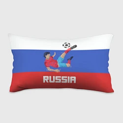 Подушка-антистресс Russia Footballer, цвет: 3D-принт