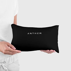 Подушка-антистресс ANTHEM: Black Style, цвет: 3D-принт — фото 2