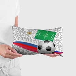 Подушка-антистресс Русский футбол, цвет: 3D-принт — фото 2