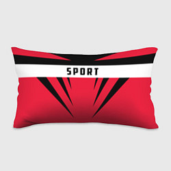Подушка-антистресс Sport: Red Style, цвет: 3D-принт
