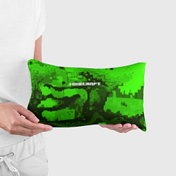 Подушка-антистресс Minecraft: Green World, цвет: 3D-принт — фото 2
