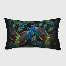 Подушка-антистресс Павлины - вышивка гладью