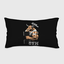 Подушка-антистресс Go heavy or go home - bull, цвет: 3D-принт