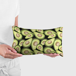 Подушка-антистресс Avocado background, цвет: 3D-принт — фото 2