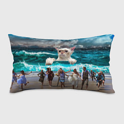 Подушка-антистресс Морской Кошак, цвет: 3D-принт