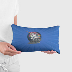 Подушка-антистресс Единорог Rock, цвет: 3D-принт — фото 2