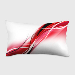 Подушка-антистресс GEOMETRY STRIPES RED, цвет: 3D-принт