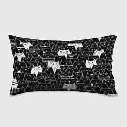 Подушка-антистресс КОТЫ BLACK, цвет: 3D-принт