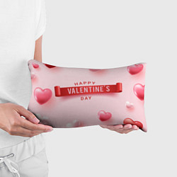 Подушка-антистресс День святого Валентина, цвет: 3D-принт — фото 2