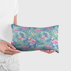 Подушка-антистресс Фламинго, цвет: 3D-принт — фото 2