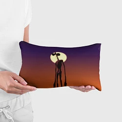 Подушка-антистресс Сиреноголовый Хоррор Закат, цвет: 3D-принт — фото 2