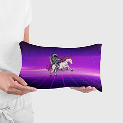 Подушка-антистресс Космонавт на единороге, цвет: 3D-принт — фото 2