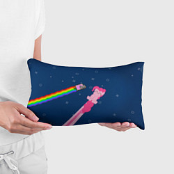 Подушка-антистресс Nyan cat x Pony, цвет: 3D-принт — фото 2