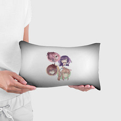 Подушка-антистресс Doki Doki Literature Club, цвет: 3D-принт — фото 2
