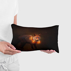 Подушка-антистресс Лисица с гирляндой, цвет: 3D-принт — фото 2