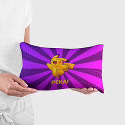 Подушка-антистресс Радостный Пикачу, цвет: 3D-принт — фото 2