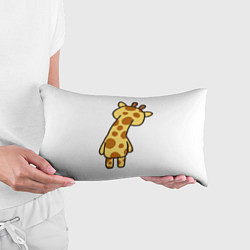Подушка-антистресс Милый жираф со спины, цвет: 3D-принт — фото 2