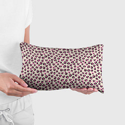 Подушка-антистресс Леопардовый принт розовый, цвет: 3D-принт — фото 2