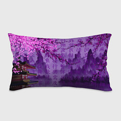 Подушка-антистресс Фиолетовый китай, цвет: 3D-принт