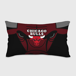 Подушка-антистресс CHICAGO BULLS ЧИКАГО БУЛЛС НА ФОНЕ, цвет: 3D-принт