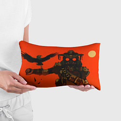 Подушка-антистресс Бладхаунд с вороном, цвет: 3D-принт — фото 2