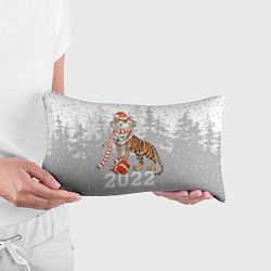 Подушка-антистресс Тигр с подарками, цвет: 3D-принт — фото 2